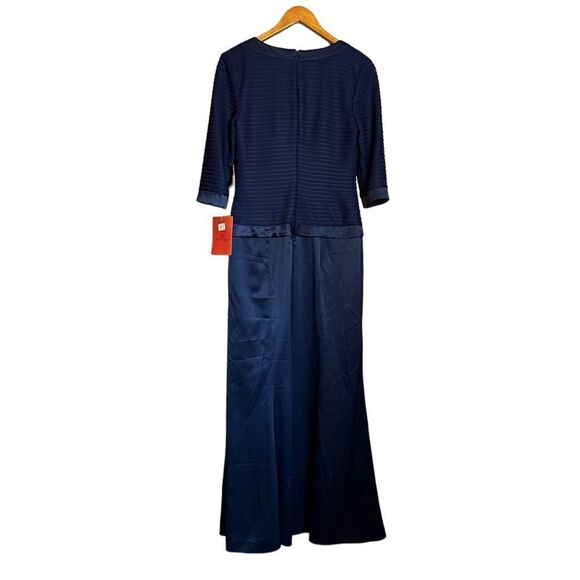 NWT! JS Collections navy maxi formal dress - Picture 10 of 11